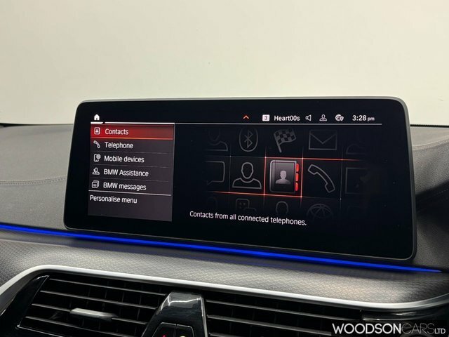 BMW 5 Series Saloon Black #12
