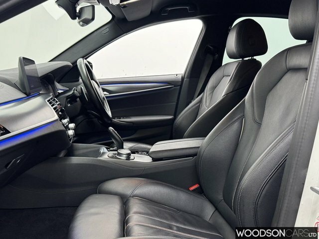 BMW 5 Series 2022 2.0 520I Mht M Sport Saloon Hybrid White #5