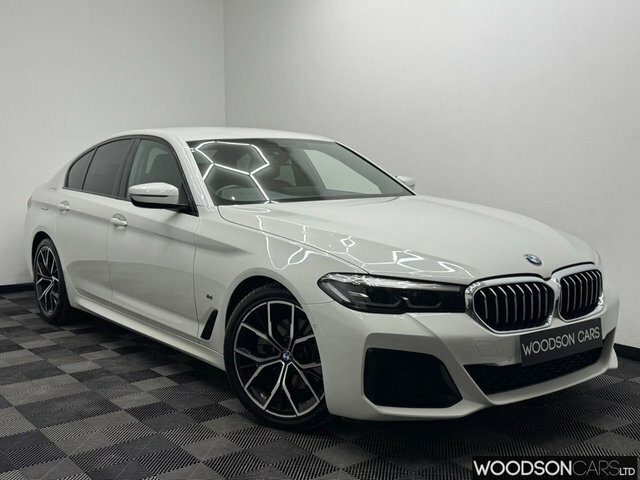 BMW 5 Series Saloon Black #38