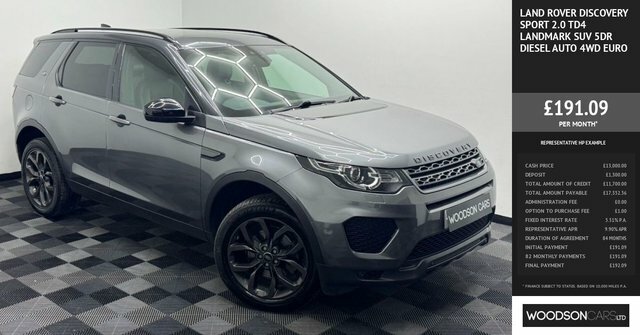Land Rover Discovery Sport 2.0 Td4 Landmark Suv 4Wd Euro 6 S Grey #3