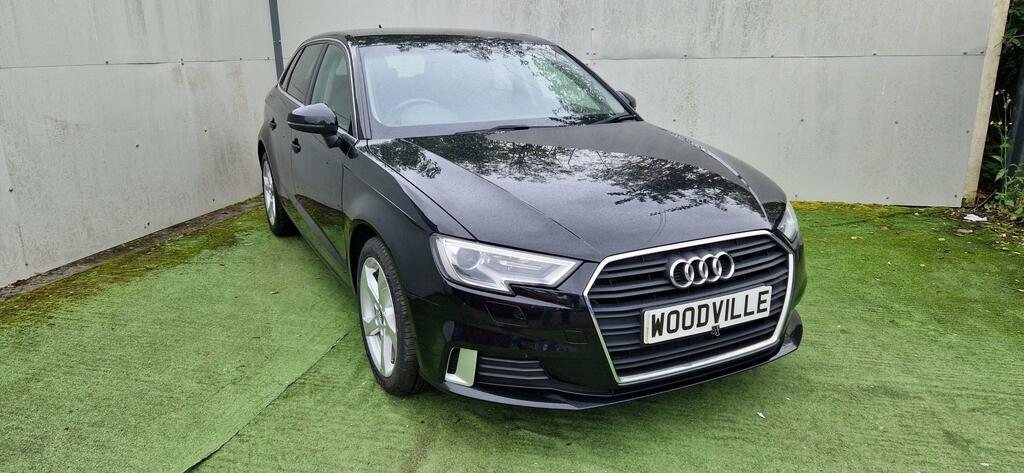 Audi A3 Sportback Sport Tdi Black #3