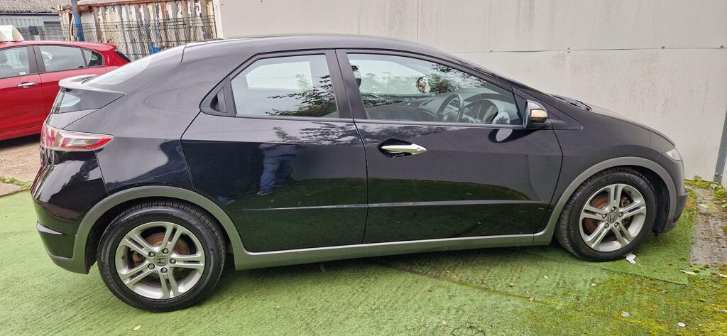 Honda Civic Se I-vtec Black #6