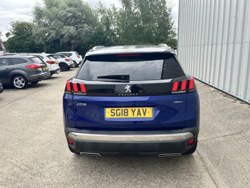 Peugeot 3008 Gt Line Blue #4