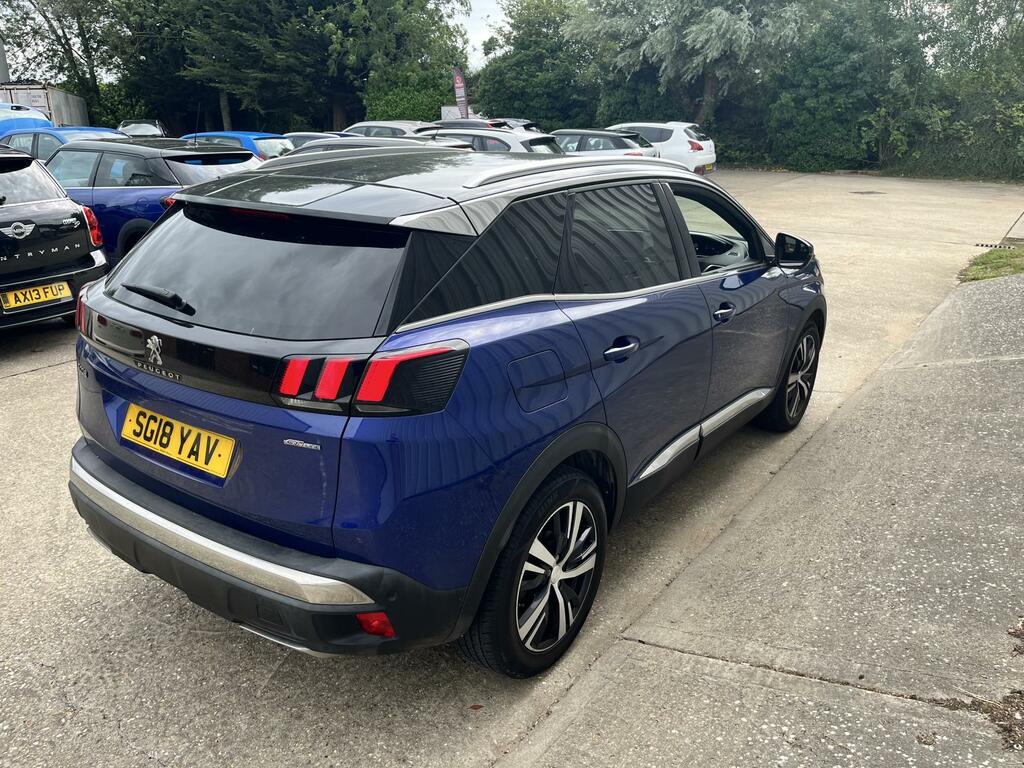 Peugeot 3008 Gt Line Blue #5