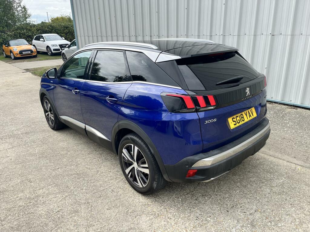 Peugeot 3008 Gt Line Blue #3