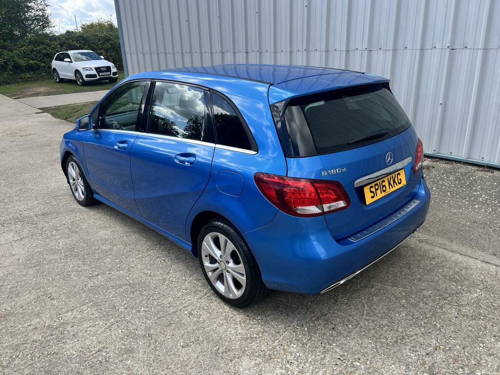 Mercedes-Benz B Class 1.5 B180d Sport Mpv Euro 6 Ss Blue #2