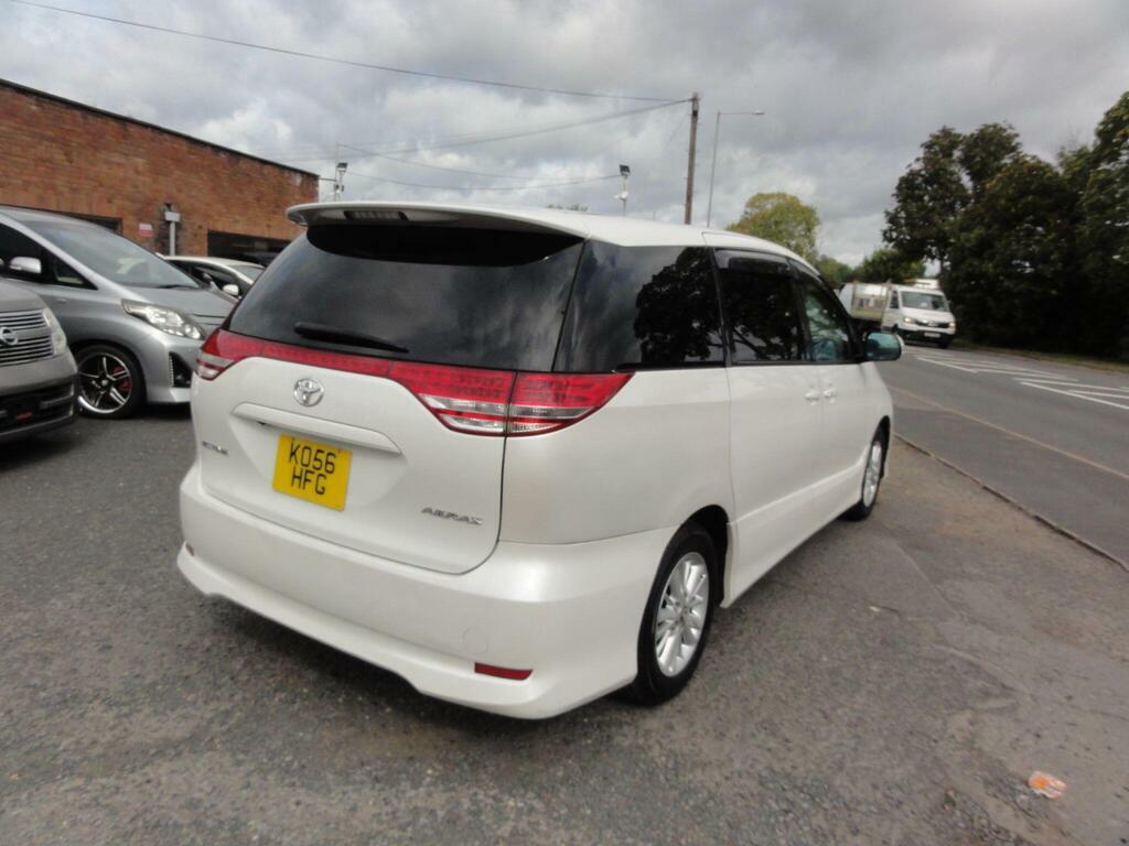 Toyota Estima Aeras With Pan Roof 2.4 White #5