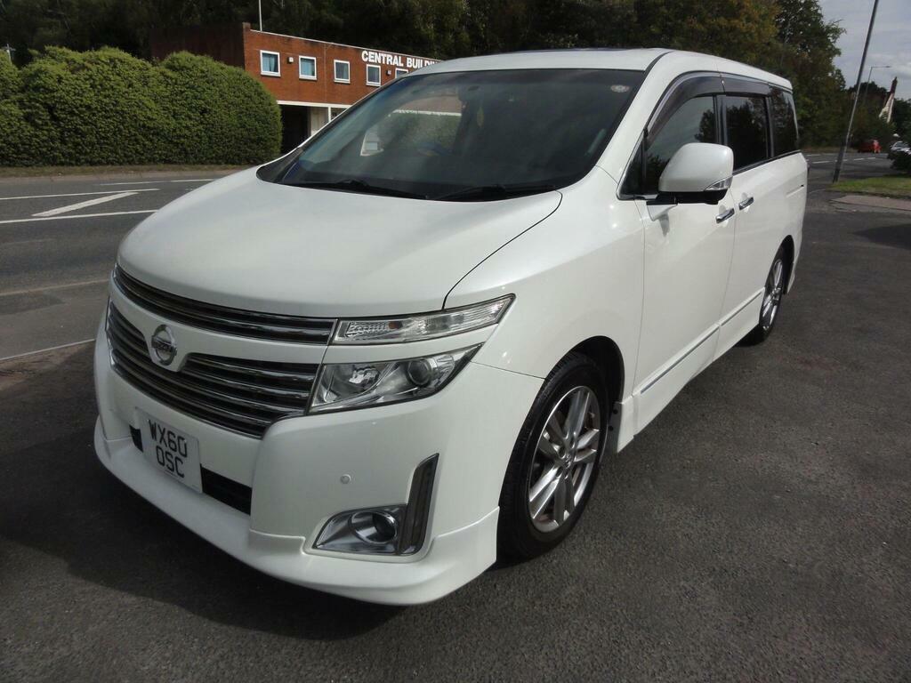 Nissan Elgrand Highway Star Newer Shape 3.5 White