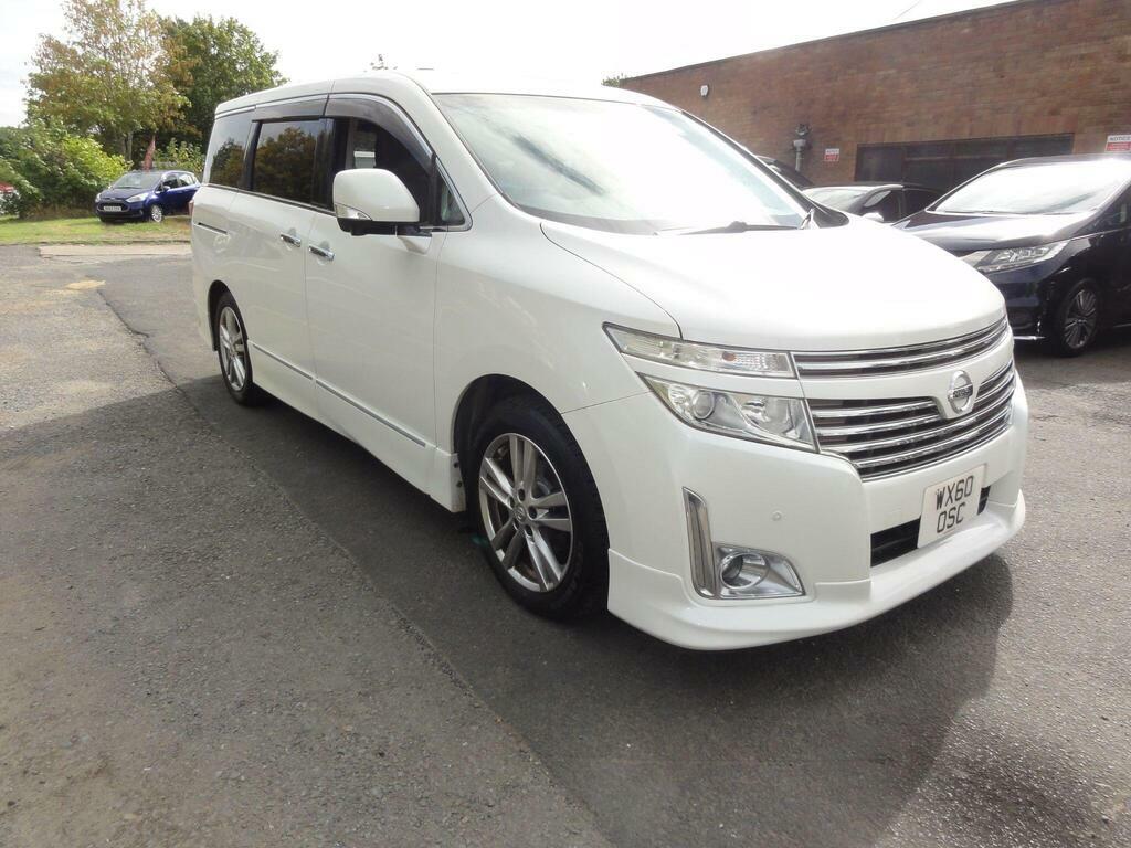 Nissan Elgrand Highway Star Newer Shape 3.5 White #4