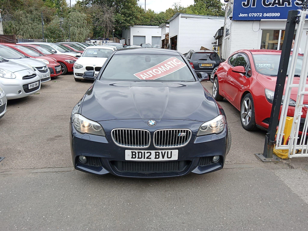 BMW 5 Series Saloon Blue #2
