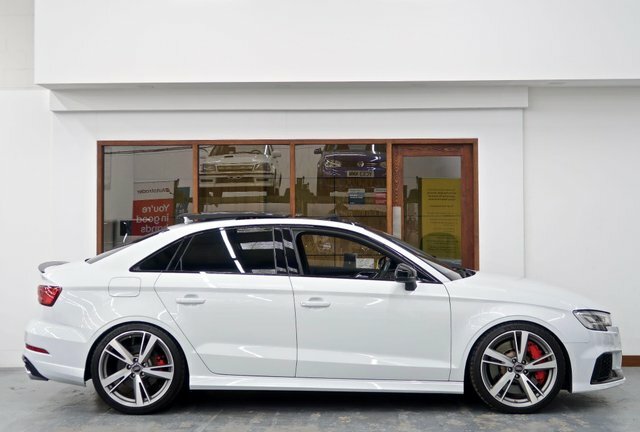 Audi RS3 2.5 Tfsi Saloon S Tronic Quattro Euro 6 White #5