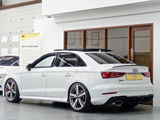 Audi RS3 2.5 Tfsi Saloon S Tronic Quattro Euro 6 White #2