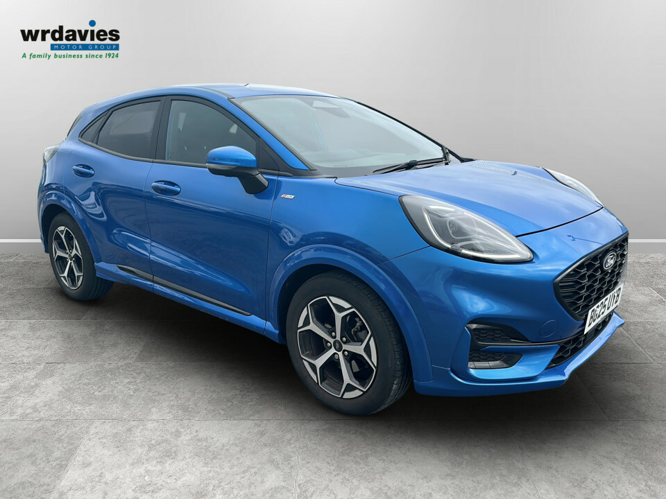 Ford Puma 1.0T Ecoboost Hybrid Mhev St-line - Save V Blue