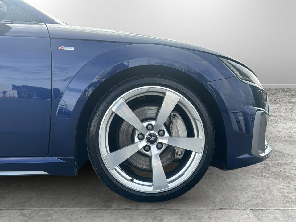 Audi TT Tfsi S Line Black Edition White #12