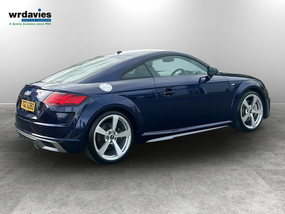 Audi TT Tfsi S Line Black Edition White #8