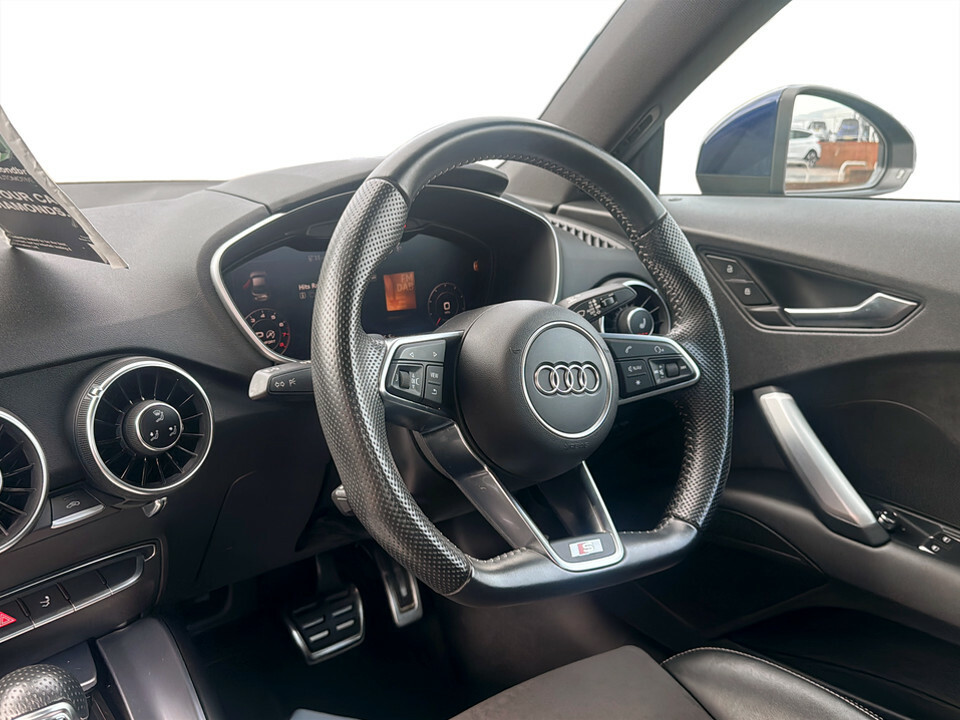 Audi TT Tfsi S Line Black Edition White #21