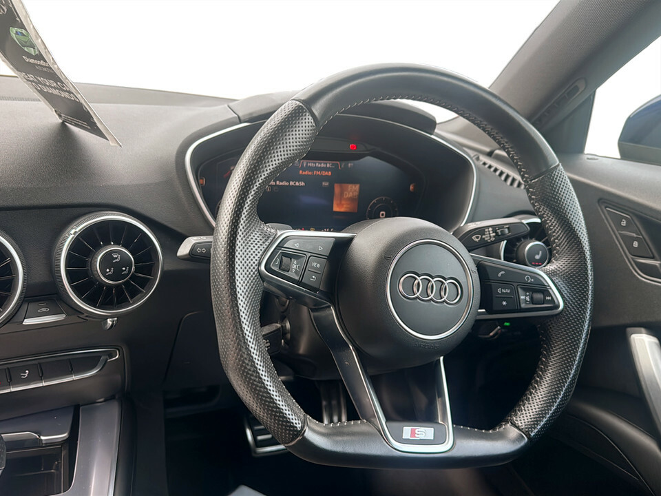 Audi TT Tfsi S Line Black Edition White #22