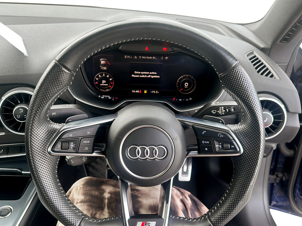 Audi TT Tfsi S Line Black Edition White #25