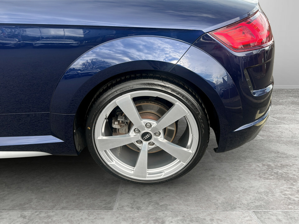 Audi TT Tfsi S Line Black Edition White #14