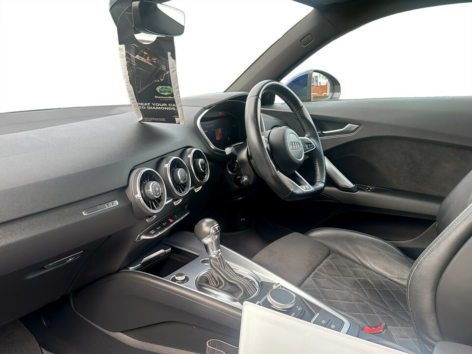 Audi TT Tfsi S Line Black Edition White #16