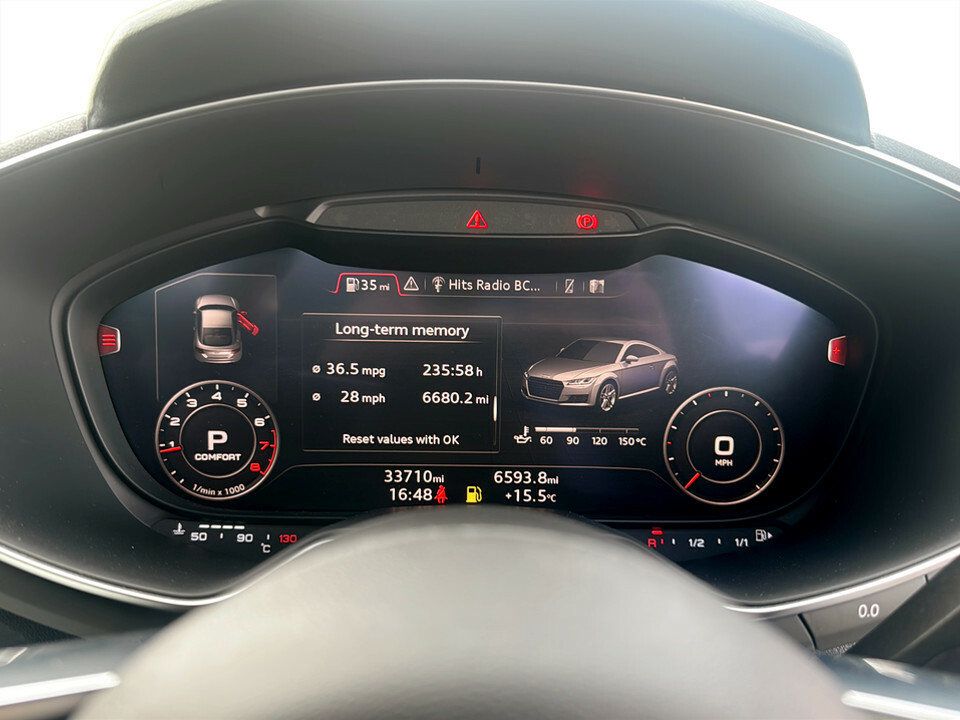 Audi TT Tfsi S Line Black Edition White #26