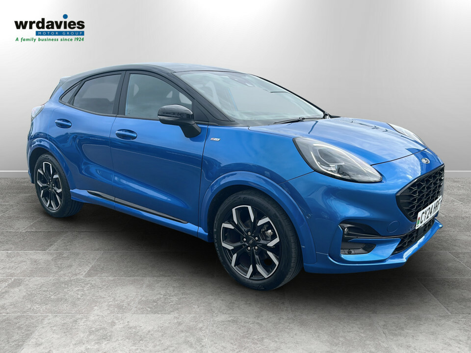 Ford Puma 1.0T Ecoboost Hybrid Mhev St-line X - 1 Owner Blue