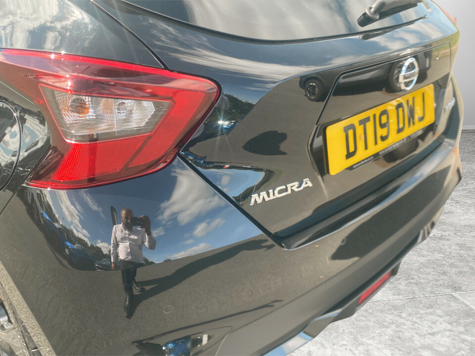 Nissan Micra Hatchback White #10