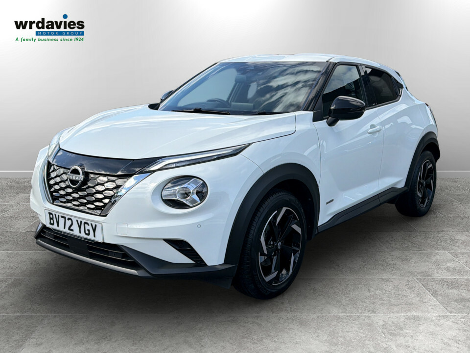 Nissan Juke 1.6 Hybrid N-connecta White #3
