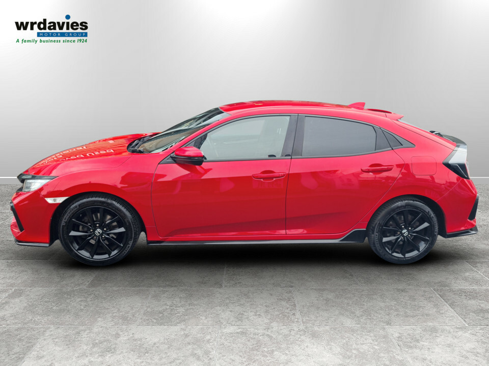 Honda Civic 1.5 Vtec Turbo Sport Red #4