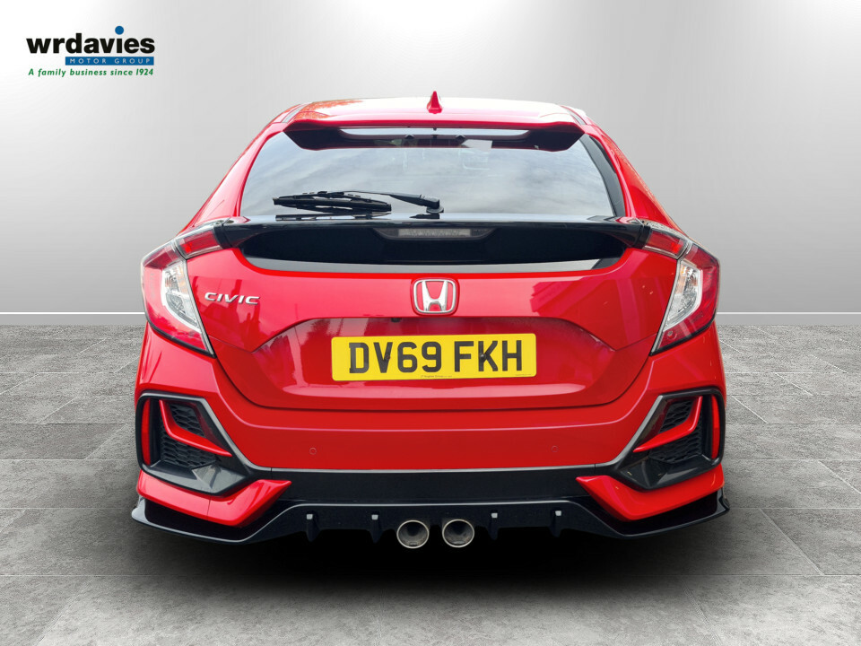 Honda Civic 1.5 Vtec Turbo Sport Red #6