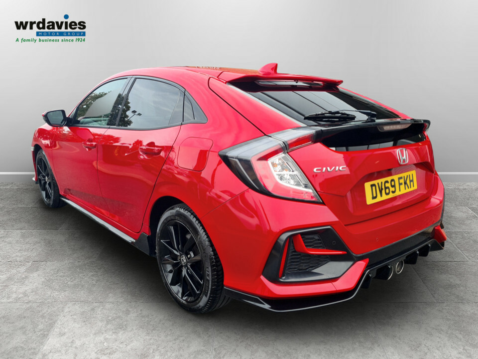 Honda Civic 1.5 Vtec Turbo Sport Red #5