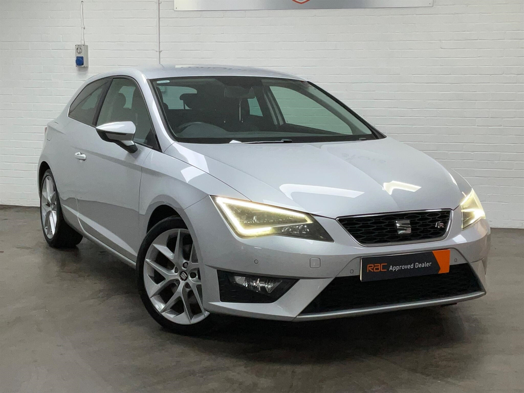 Seat Leon 2.0 Tdi Cr Fr Sport Coupe Euro 5 Ss Silver #3