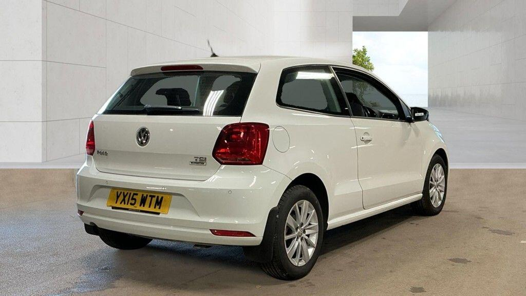 Volkswagen Polo 1.2 Tsi Bluemotion Tech Se Euro 6 Ss White #6