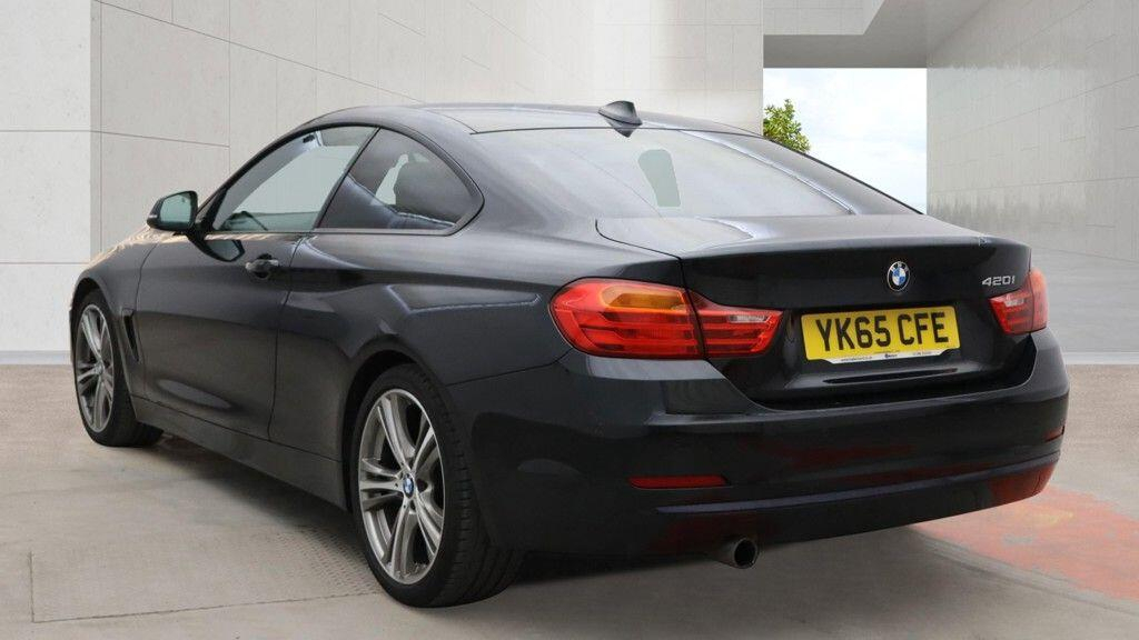 BMW 4 Series 2.0 Sport Euro 6 Ss Black #5