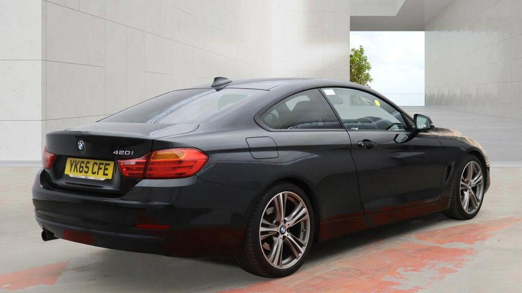 BMW 4 Series 2.0 Sport Euro 6 Ss Black #6