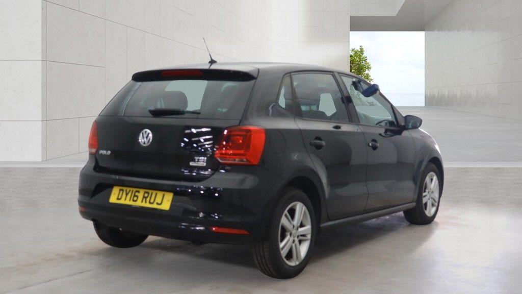 Volkswagen Polo 1.2 Tsi Bluemotion Tech Match Euro 6 Ss Black #6