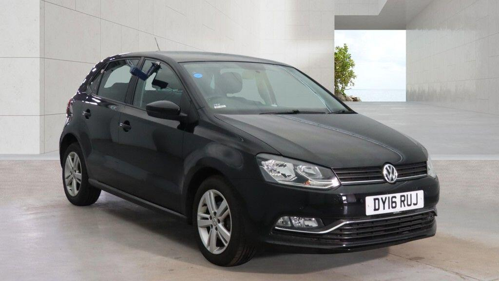 Volkswagen Polo 1.2 Tsi Bluemotion Tech Match Euro 6 Ss Black
