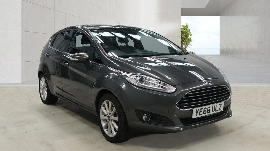 Ford Fiesta 1.0T Ecoboost Titanium Euro 6 Ss Grey