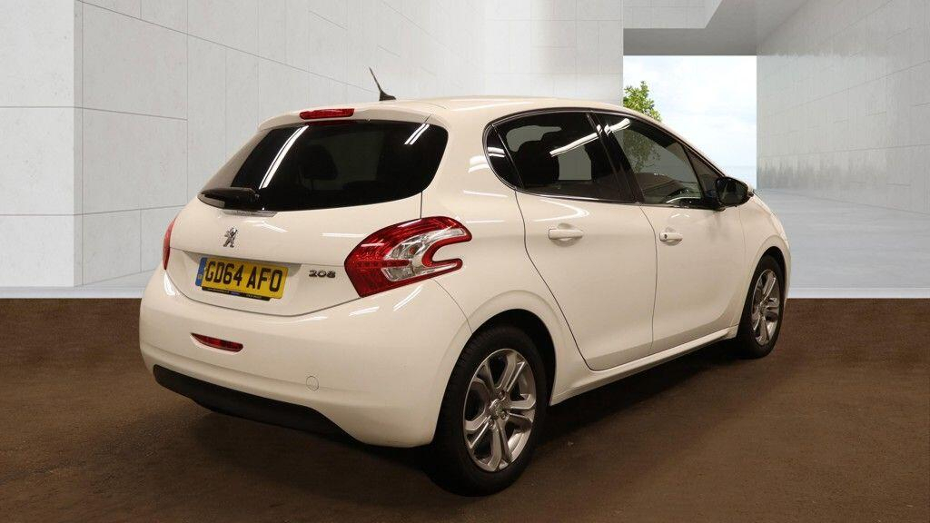 Peugeot 208 1.2 Vti Puretech Allure Euro 6 White #6