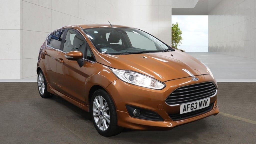 Ford Fiesta 1.0 Zetec Euro 5 Ss Yellow