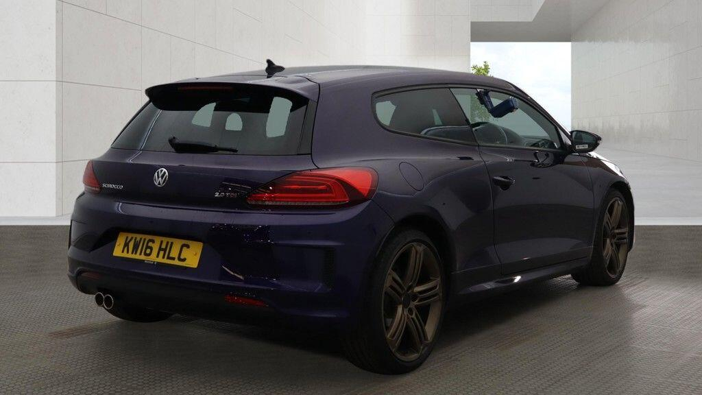 Volkswagen Scirocco 2.0 Tdi Bluemotion Tech R-line Dsg Euro 6 Ss Purple #6