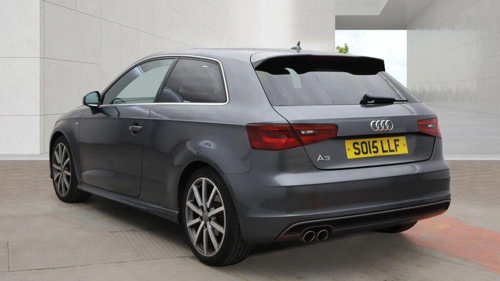 Audi A3 2.0 Tdi S Line Euro 6 Ss Grey #3