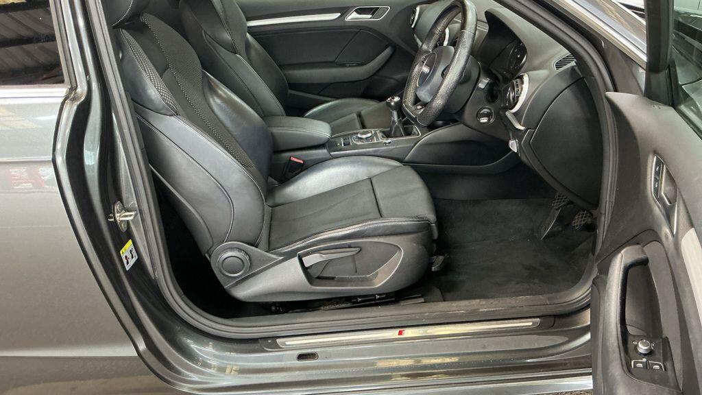 Audi A3 2.0 Tdi S Line S Tronic Euro 6 Ss Grey #9