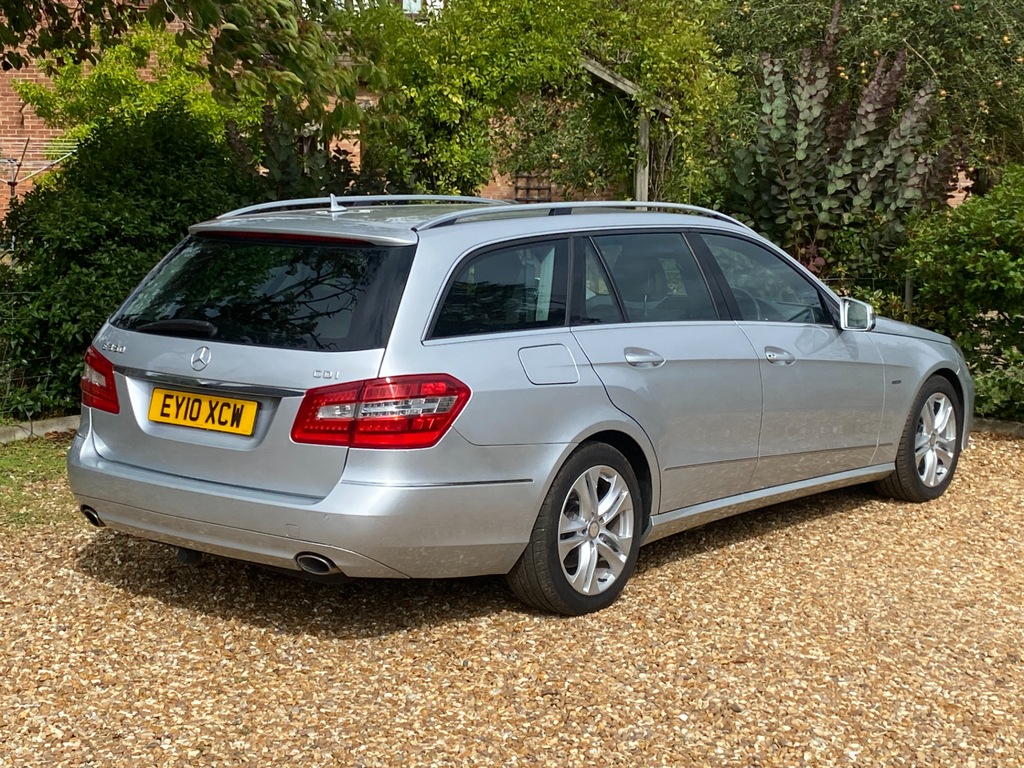 Mercedes-Benz E Class 3.0 Cdi V6 Blueefficiency Avantgarde Estate Di Silver #6