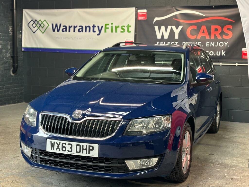 Skoda Octavia Se Blue #3