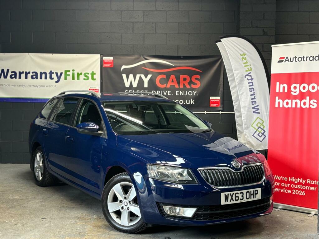 Skoda Octavia Se Blue #5