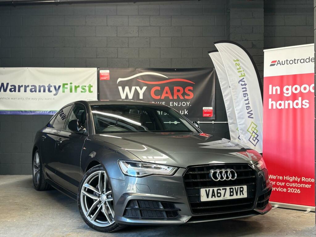 Audi A6 Saloon Black Edition Grey