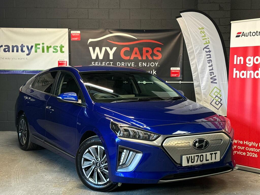 Hyundai Ioniq Premium Se Blue #5