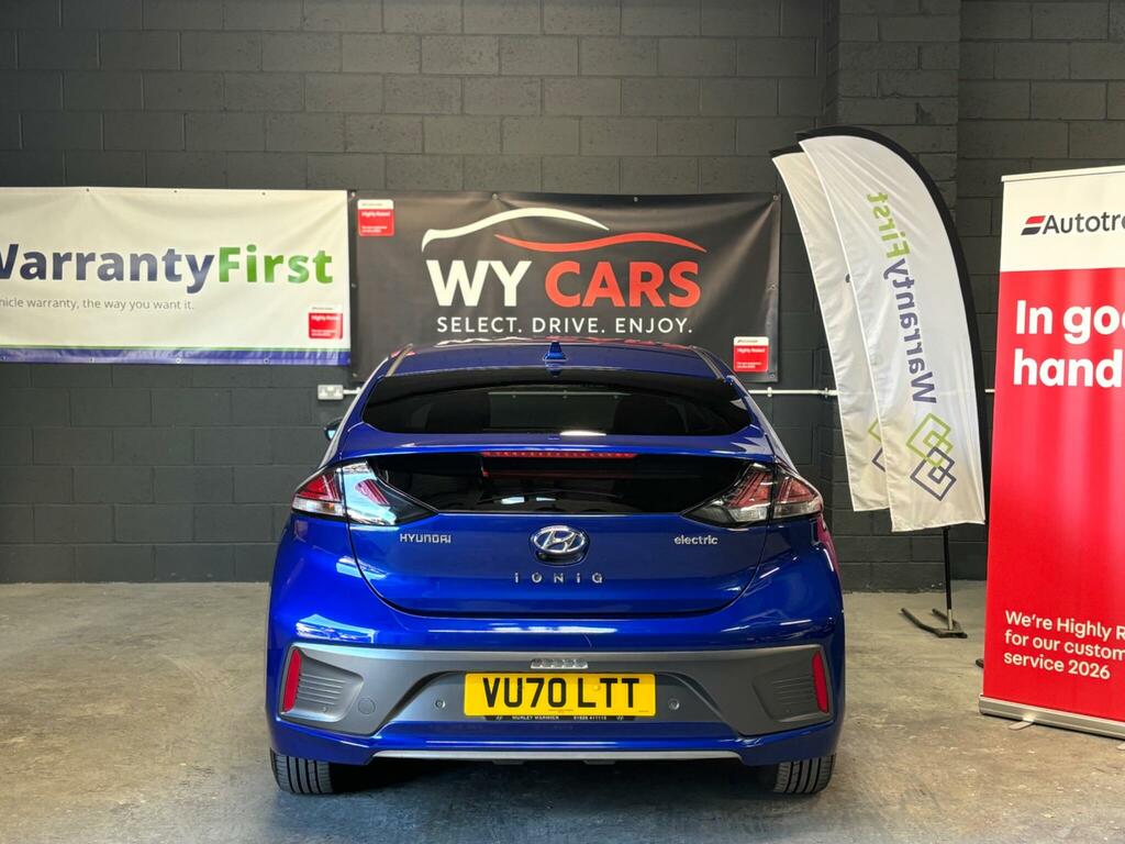 Hyundai Ioniq Premium Se Blue #4