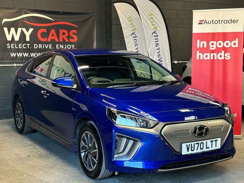 Hyundai Ioniq Premium Se Blue #6